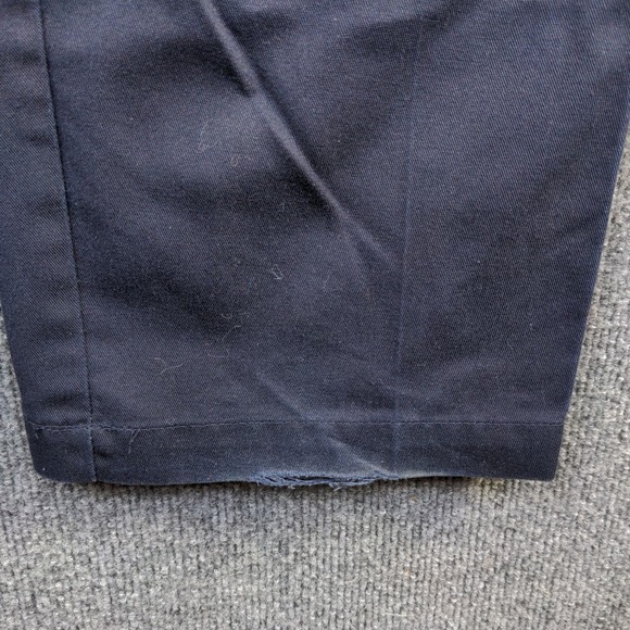 FedEx Stan Herman Men's Uniform Pants Blue Size 34R-33 Reflective Employee - Picture 6 of 12